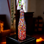Wine Decanter, Multicolored Decanter, Wine Bottle, Decorative Wine Container