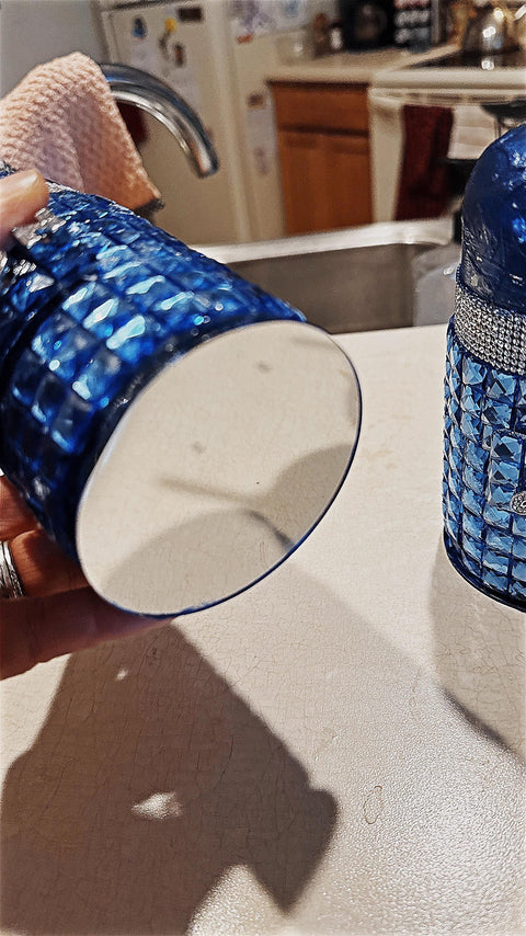 Soap Dispenser | Lotion Dispenser | Mosaic Bottle | Mosaic Soap | Bathroom Pump Bottle | Kitchen Pump Bottles | Mosaic Gift | Pump Bottles