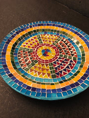Handmade Geometric Plant Plate