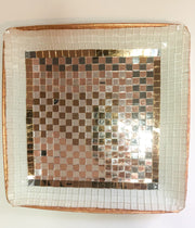 Decorative Square Gold Platter