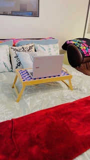 Breakfast Tray | Laptop Tray | Mosaic Tray | Mosaic Tile Tray | Lap Desk | Bed Tray Table | Couch Tray | Portable Tray | Folding Tray