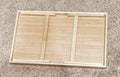 Handcrafted bamboo laptop tray with pink cushion for comfortable working, designed by My Store