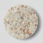 Large Mother of Pearl Decorative Stand