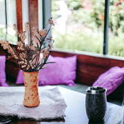 Mother of Pearl Tall Vase
