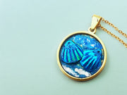 Handmade Seashell Pendant Necklace