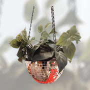 Mirrored Hanging Planter