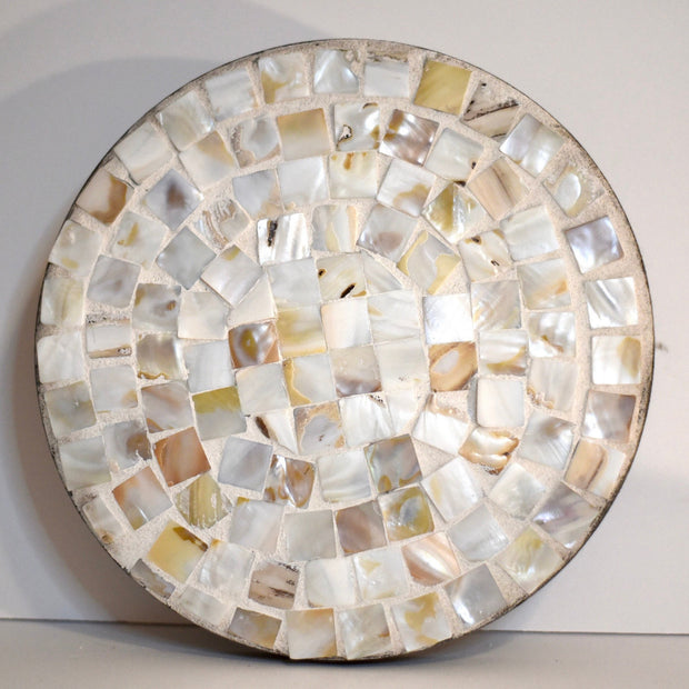 Large Mother of Pearl Decorative Stand