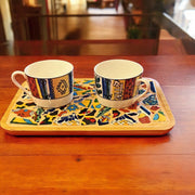 Mosaic Tray | Tile Tray | Mexican Tray | Coffee Table Tray | Trinket Tray | Coffee Tray| Display Tray | Plant Tray| Mosaic Gift