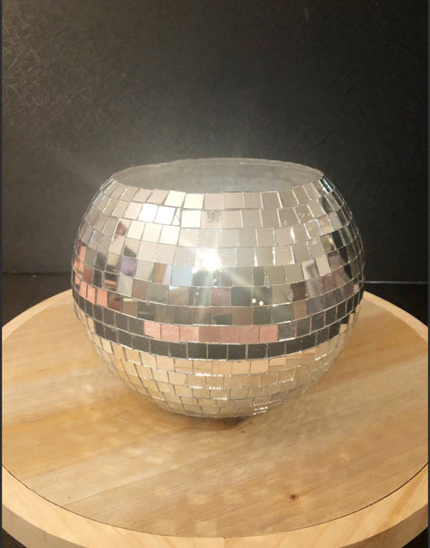 Disco Ball Planter| Disco Ball Gift | Dopamine Decor | Maximalist Plant Pot | Disco Ball Decor | Trendy Plant Pot | Statement Planter