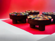 Colorful Wooden Coasters/ Plant Stands