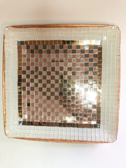 Decorative Square Gold Platter