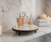 Large Mother of Pearl Decorative Stand