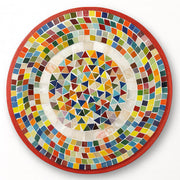 Rainbow Serving Platter | Mosaic Platter | Mosaic Plate | Mosaic Tray | Decorative Glass Platter | Boho Serving Dish | Boho Serving Platter