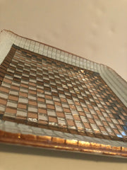 Decorative Square Gold Platter