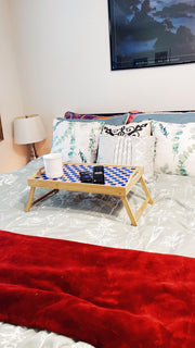 Breakfast Tray | Laptop Tray | Mosaic Tray | Mosaic Tile Tray | Lap Desk | Bed Tray Table | Couch Tray | Portable Tray | Folding Tray