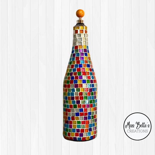 Wine Decanter, Multicolored Decanter, Wine Bottle, Decorative Wine Container