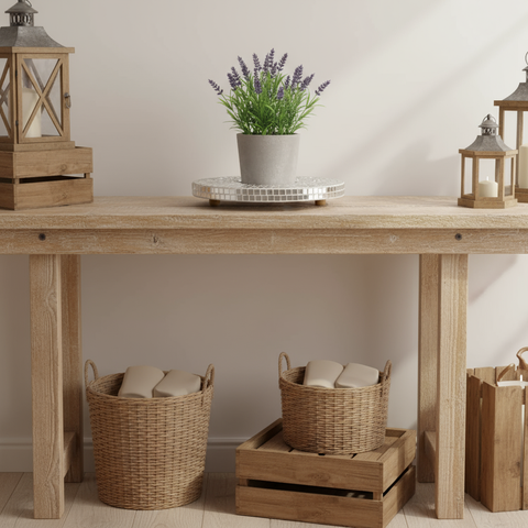 Handmade Mirrored Stand for Plants or cosmetics