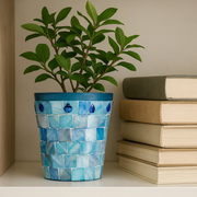 Turquoise Mother of Pearl Planter