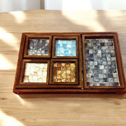 Nesting Trays  | charcuterie board | Serving Tray | Coffee Table Tray | Ottoman Tray