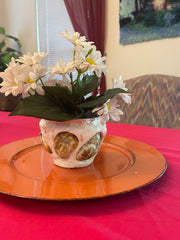Small Oyster Shell Flower Pot/Planter