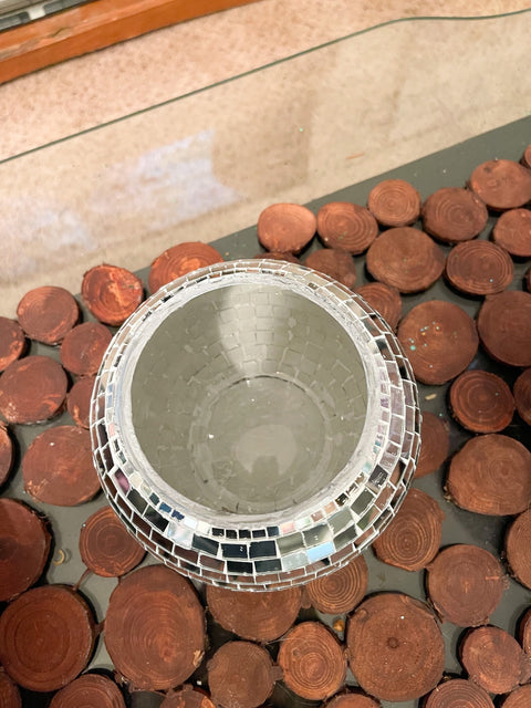 Mini Disco Ball Planter