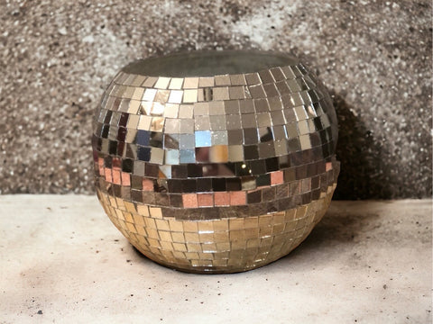 Disco Ball Planter| Disco Ball Gift | Dopamine Decor | Maximalist Plant Pot | Disco Ball Decor | Trendy Plant Pot | Statement Planter