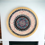 Large Wall Hanging, Mosaic Design, Original Handmade Artwork