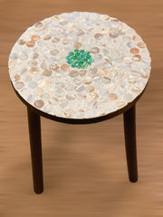 Tall Mother Of Pearl Plant Stand