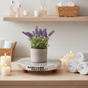 Handmade Mirrored Stand for Plants or cosmetics
