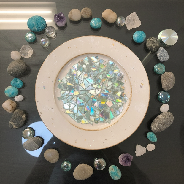 One of a Kind Glass Home Decor, Wall Art