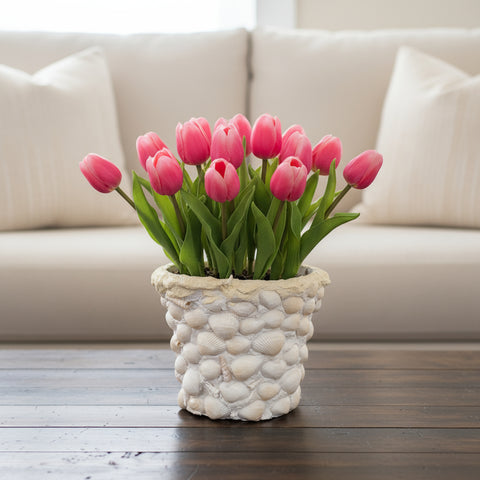 Seashell Beach Plant Pot