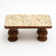 Kitchen Riser | Plant Stand | Table Riser | Mosaic Art Gift | Plant Riser | CounterTray  | Decorative Plant Gift | Mother of Pearl Mosaic