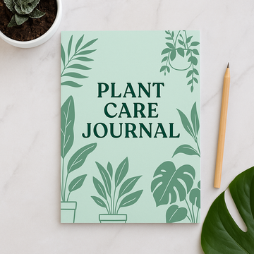 Miss Bette's Creations Plant Parent Care Kit with watering can, plant labels, and gardening tools for indoor plant care.