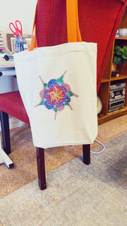 Original Design Diamond Painting Multi-Use Tote bag