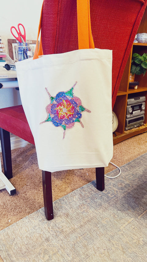 Original Design Diamond Painting Multi-Use Tote bag