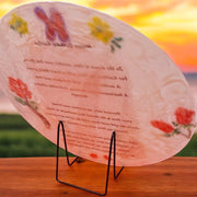 Custom Poetry Decorative Piece