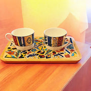 Mosaic Tray | Tile Tray | Mexican Tray | Coffee Table Tray | Trinket Tray | Coffee Tray| Display Tray | Plant Tray| Mosaic Gift