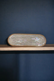 Iridescent Stained Glass Trivet/Spoon Rest/ Plant Tray