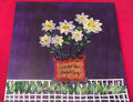 Original paper quilling art of a flower pot, showcasing intricate paper coil design, created by My Store.