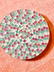 Plant Stand- Pink, Green, and White