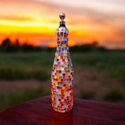 Wine Decanter, Multicolored Decanter, Wine Bottle, Decorative Wine Container