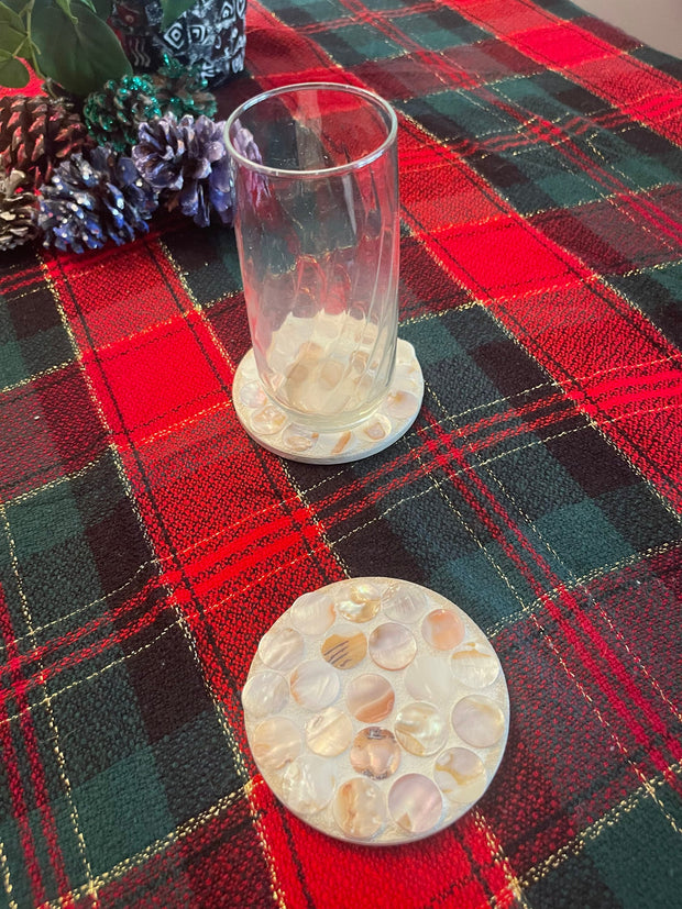 Mother of Pearl Coasters