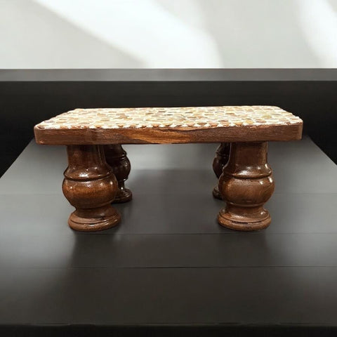 Kitchen Riser | Plant Stand | Table Riser | Mosaic Art Gift | Plant Riser | CounterTray  | Decorative Plant Gift | Mother of Pearl Mosaic