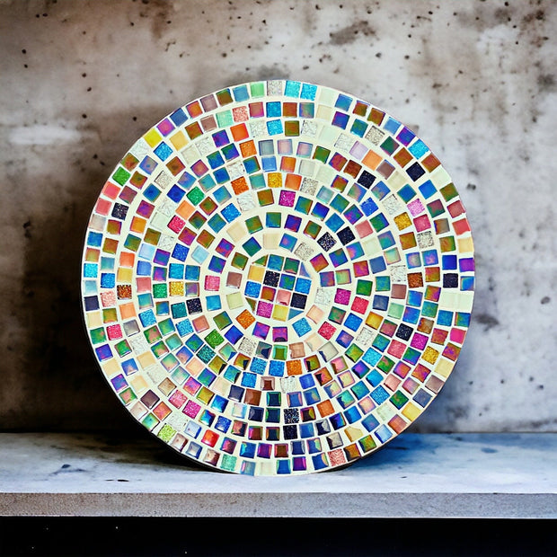10” Handmade Round Plant Stand,